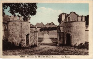 CPA Chateau de Gezier Les tours (1273901)