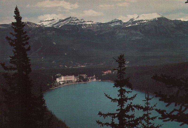 Bird's Eye View Lake Louise,Canadian Rockies