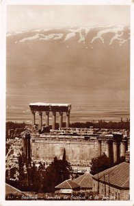 Lot218 baalbeck real photo Lebanon temples de bacchus et de jupiter