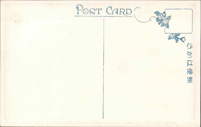 Battleship Boats, Ships Japanese Navy WWI c1915 Postcard #1