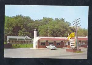 CHINCHILLA PENNSYLVANIA CLARKS SUMMIT PA. RESTAURANT OLD CARS ADV. POSTCARD