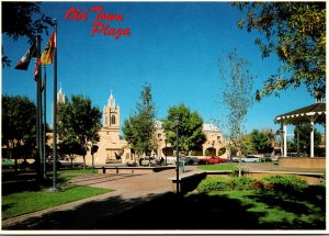 New Mexico Santa Fe Old Town Plaza