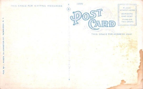 Tennis Courts Sparrowbush, New York Postcard