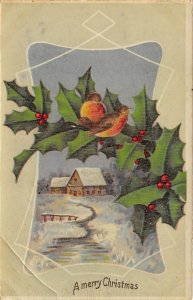 Damaged Christmas 1908 