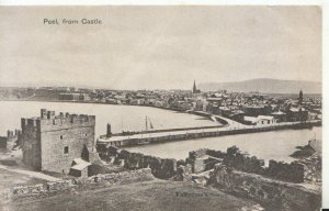 Isle of Man Postcard - Peel From Castle - Ref TZ990