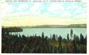 Caspian Lake - Green Mountains, Vermont VT  