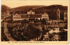 CPA Nice- Le Casino Municipal et la Place Massena FRANCE (1042506)