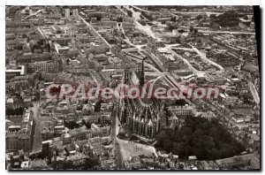 Old Postcard Amiens Somme Panoramic La Cathedrale The Apse