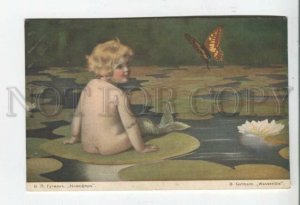 477860 Bessie Pease GUTMANN Nenyufar little mermaid butterfly russian RICHARD