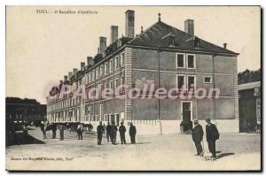 Old Postcard Toul On 6th Artillery Battalion