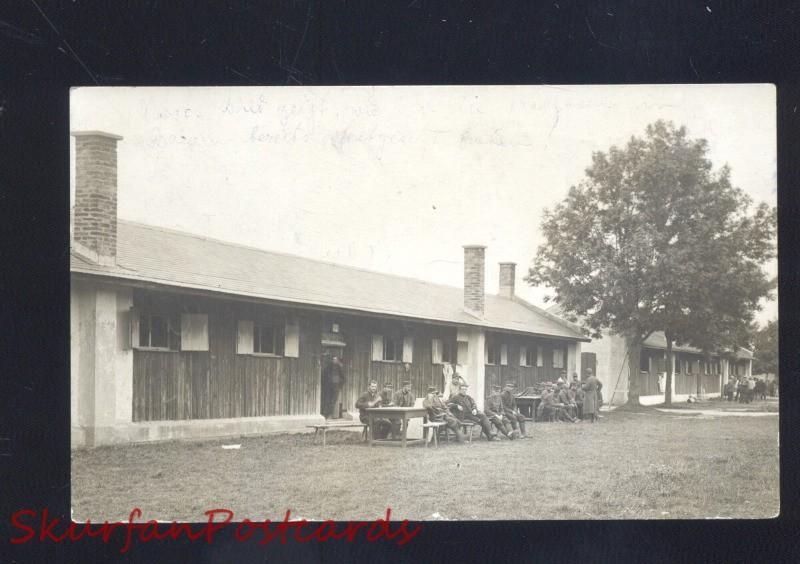 RPPC RPPC LAGERLECHFELD GERMANY 1914GERMAN SOLDIERS OLD REAL PHOTO POSTCARD