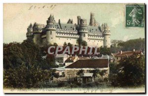 Old Postcard Pierrefonds Chateau West Coast