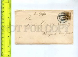 241826 GERMANY 1910 year COVER from STAHNSDORF to WILDPARK