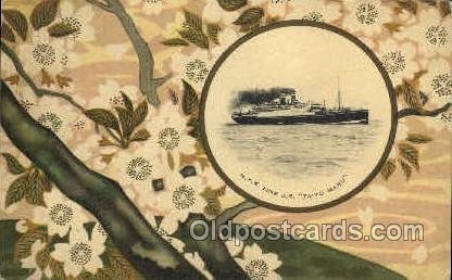 S.S. Taiyo Maru Nippon Yusen Kaisha Ship NYK Shipping Postal Used Unknown lig...