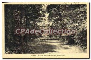 Postcard Old Wood And Derval Chateau Du Boschet