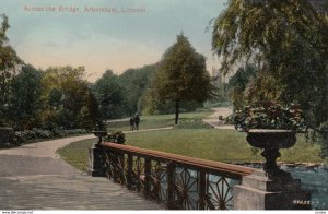 LINCOLN , England , 1900-10s ; Across the Bridge , Arboretum