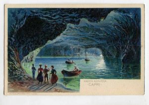 3111058 Italy CAPRI Grotta Azzurra Blue Grotto Vintage PC