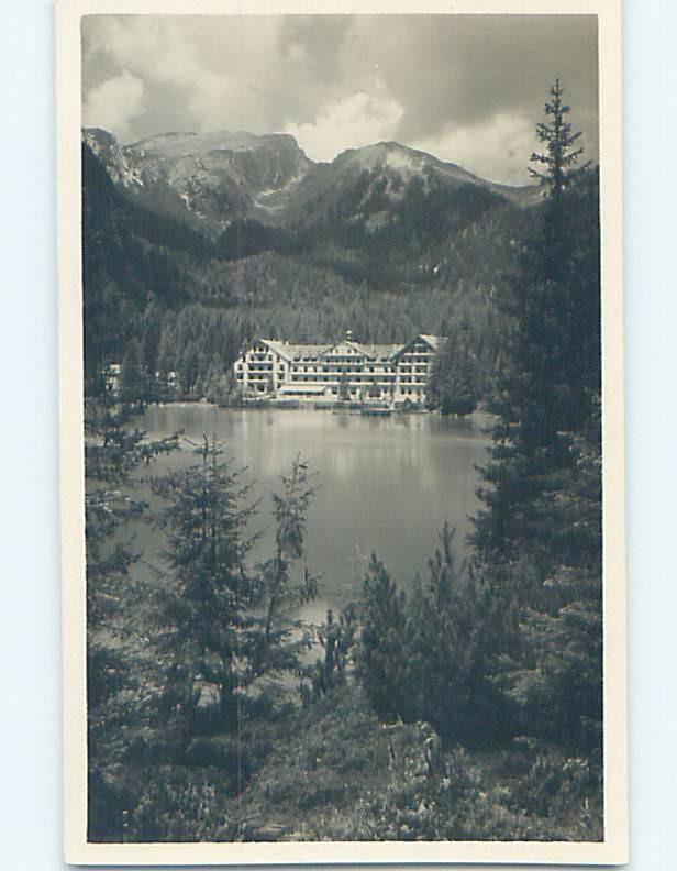 old rppc DOLOMITI HOTEL Venice - Venezia Italy HM1546