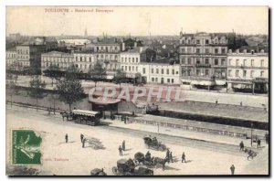 Postcard Old Toulouse Boulevard Bonrepos