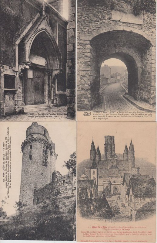 MONTLHERY ESSONNE (DEP.91) 200 Postcards pre-1940 (L5950)