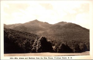 RPPC Mountains Adams and Madison form the Glen House Pinkham Notch New Hampshire