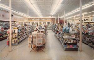 Orleans Massachusetts Livingstons Pharmacy Interior Vintage Postcard K89439