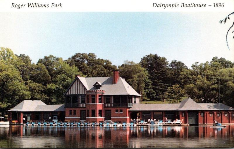 Rhode Island Providence Roger Williams Park Dalrymple Boathouse