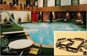 Kahler's Inn Towne Motel Hibbing Minnesota Postcard PC431