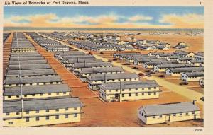 FORT DEVENS MASSACHUSETTS~US ARMY MILITARY-LOT OF 3 POSTCARDS-2 BARRACKS-THEATRE