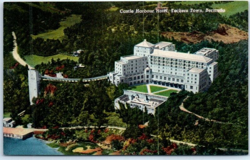 Postcard - Castle Harbour Hotel - Tuckers Town, British Overseas Territory