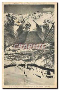 Old Postcard Grand Auron Cimon Rabouns