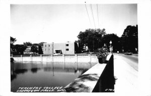 Real Photo Postcard Teachers College in Sheboygan Falls, Wisconsin~118059