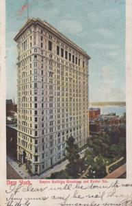 NY - EMPIRE BUILDING BROADWAY AND RECTOR ST- UNDIVIDED BA...