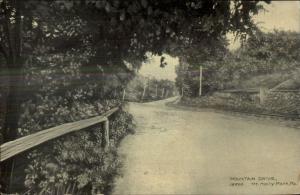 Mt. Holly Park PA Mountain Drive c1910 Postcard