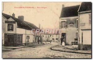 Old Postcard Villiers St Georges Street D & # 39angers