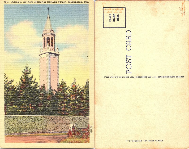 Alfred I Du Pont Memorial Carillon Tower, Wilmington, Delaware