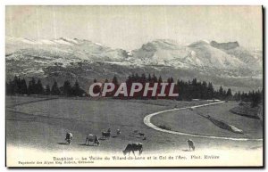 Old Postcard Dauphine La Vallee du Villard de Lans and the Col de L Arc