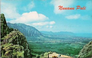 Nuuanu Pali Oahu Hawaii HI Unused Vintage Postcard H41
