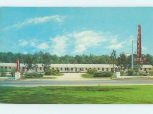 Unused Pre-1980 MOTEL SCENE Manning South Carolina SC HJ9900@