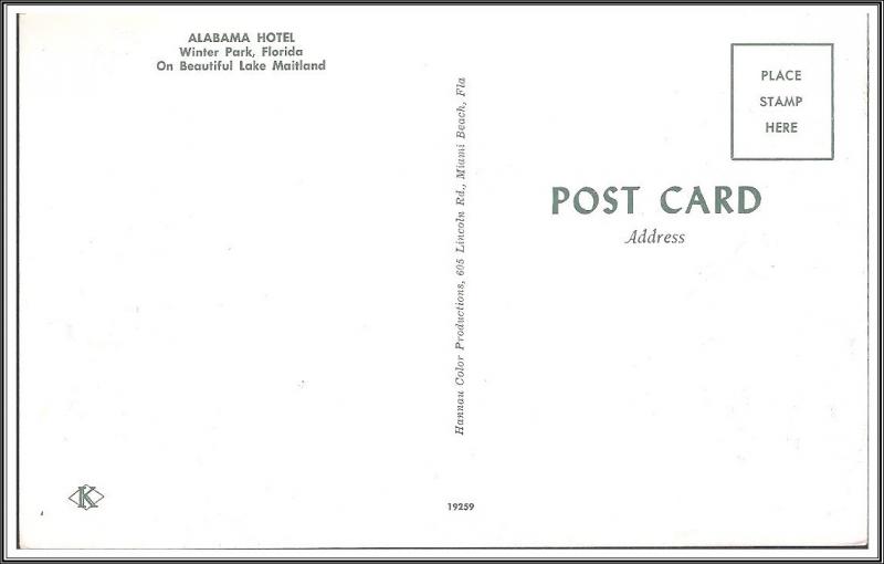 Florida The Alabama Hotel - [FL-162]