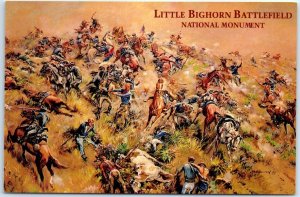 Postcard - Call of the Bugle By Ralston - Crow Agency, Montana