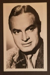 Mint Movie Star Bob Hope Real Picture Photograph Postcard