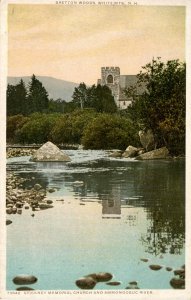 NH - Bretton Woods. Stickney Memorial Church & Ammonoosuc River