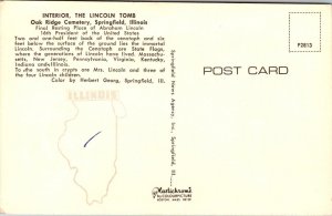 Illinois, Springfield - Interior - The Lincoln Tomb - [IL-282]