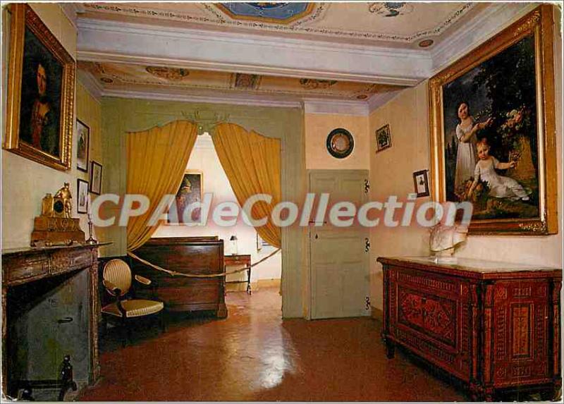 Modern Postcard Ajaccio Maison Bonaparte Room of the Alcove (2nd floor)