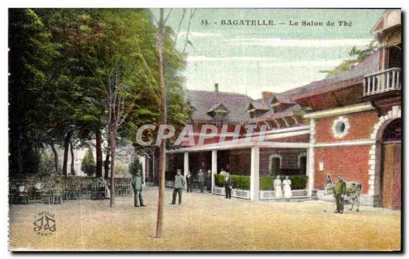 Old Postcard Paris Bagatelle The The Cow Lounge