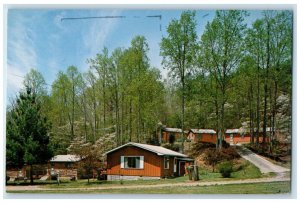 c1950's Sleepy Hollow Cottages Franklin North Carolina NC Vintage Postcard