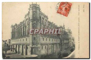 Old Postcard Chateau of Saint Germain