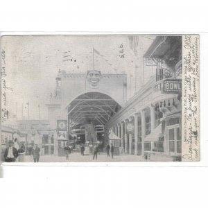 Entrance to Steeplechase Park,Bowery-Coney Island,New York 1907