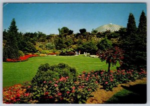 Little Mountain Bloedel Conservatory Queen Elizabeth Park Vancouver BC Postcard